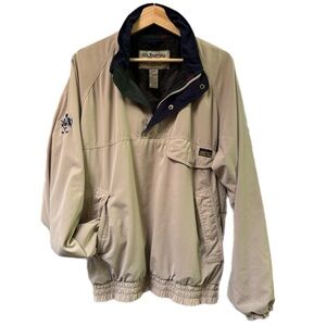 Vintage Tourney Gore Tex Jacket Golf Rain Sports Waterproof 1/4 Zip Windproof